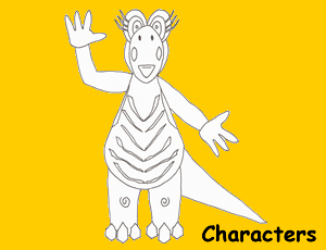 Characters Coloring Pages