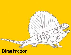 Dimetrodon Coloring Page