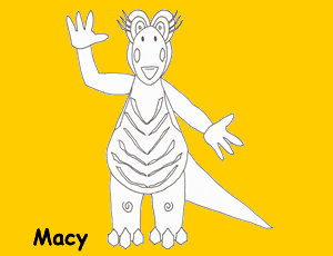 Macy Coloring Page