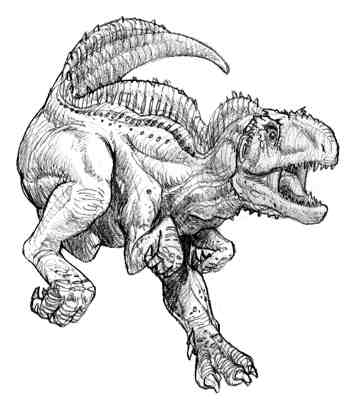 Altispinax Dinosaur