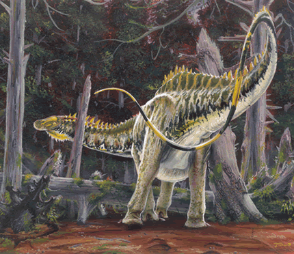 Apatosaurus Dinosaur Painting