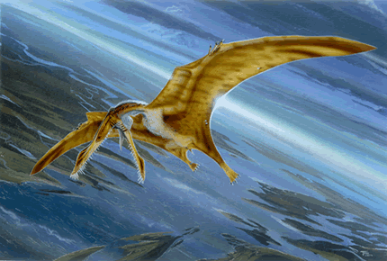 Pterosaur Painting