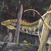 Apatosaurus Dinosaur Painting