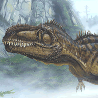 Giganotosaurus Dinosaur Painting