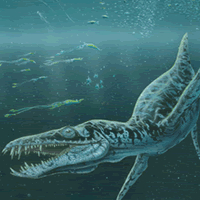 Kronosaurus Predator Painting