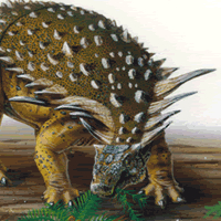 Nodosaur Dinosaur Painting