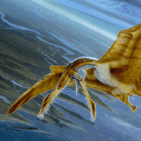 Pterosaur Flying Reptile Painting