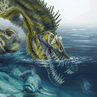 Spinosaurus aegypticus Dinosaur Painting